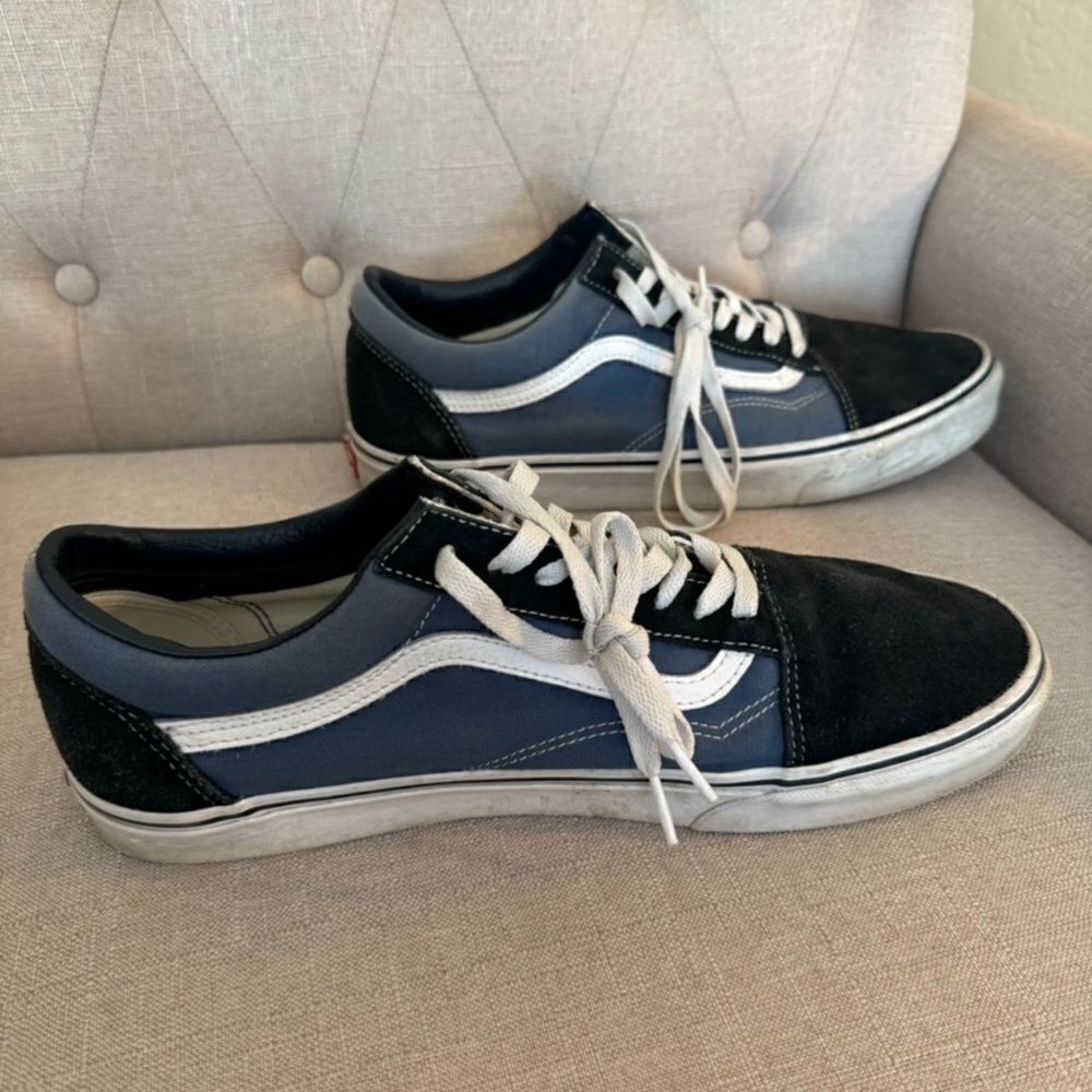 Vans old skool Navy Black Ferris Skate Shoes Size 13